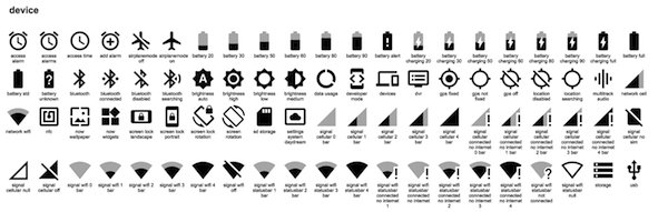 Google Releases Icons