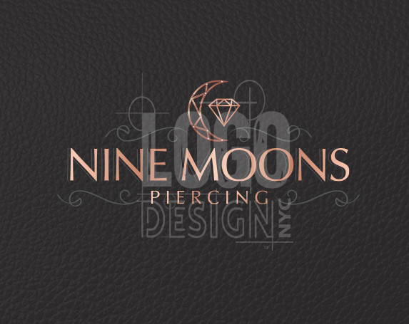piercing shop logo design nyc