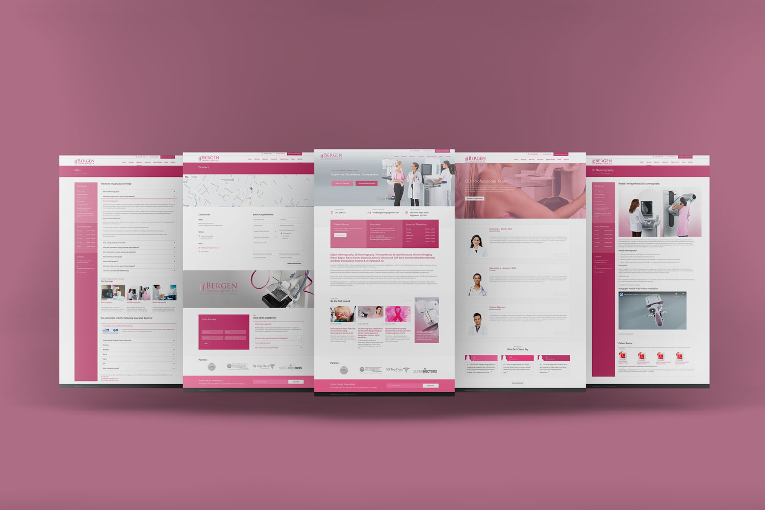 medical website design nj