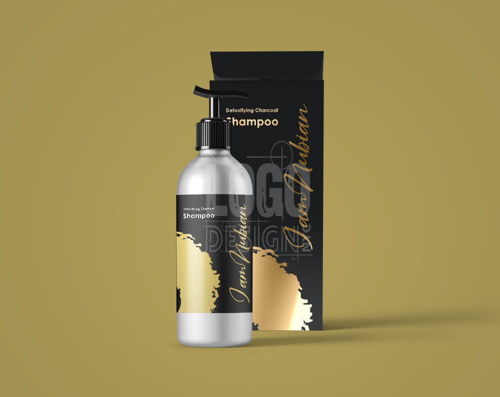 haircare label design