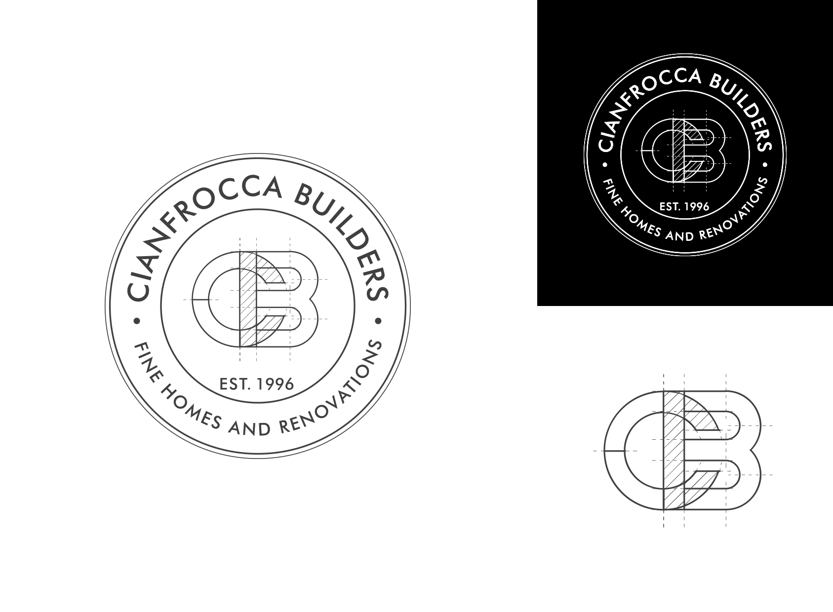 logo brand design construction