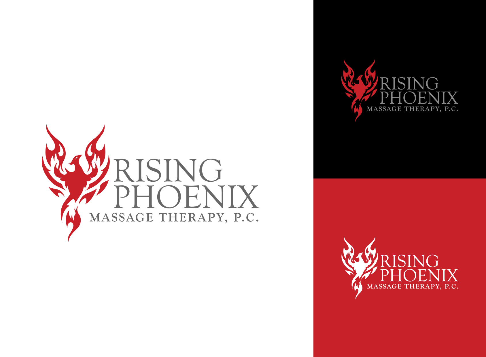 logo system for massage therapist