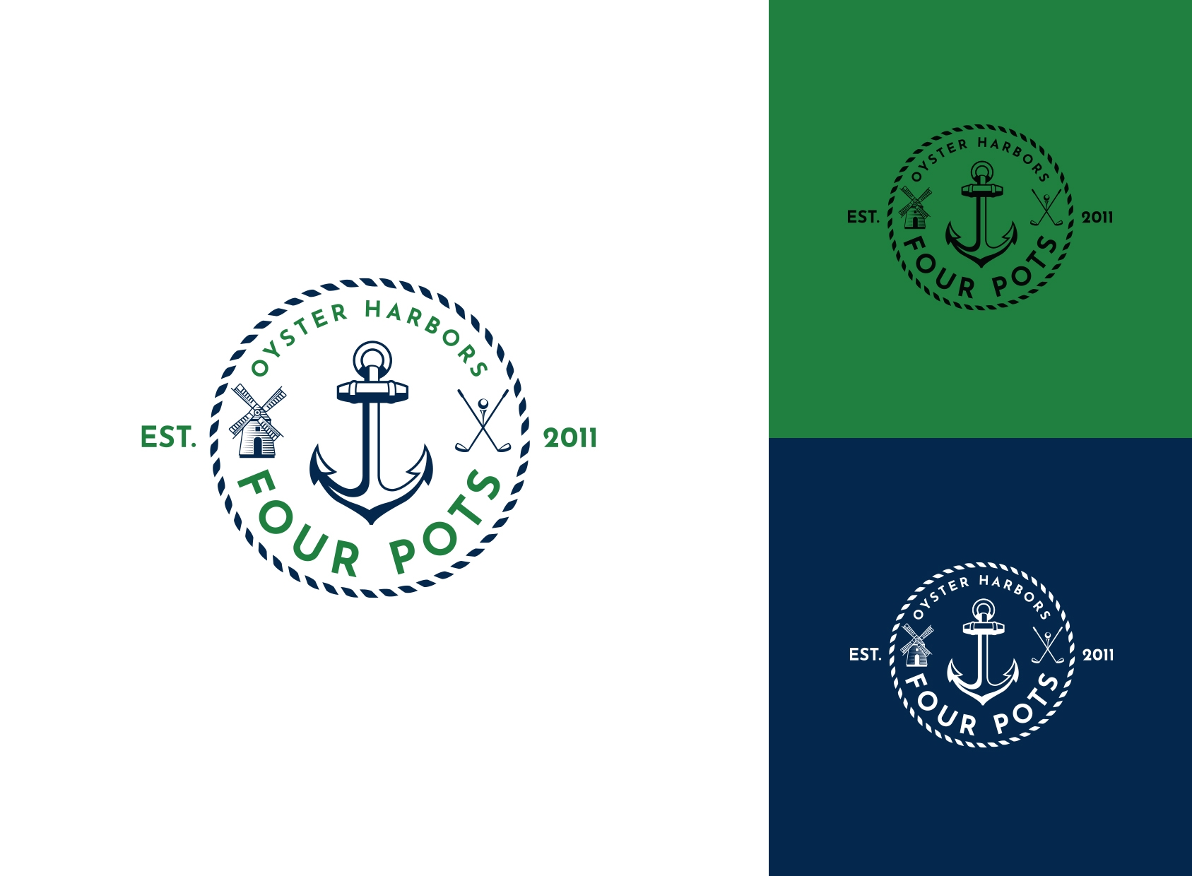 logo system for a boat decal