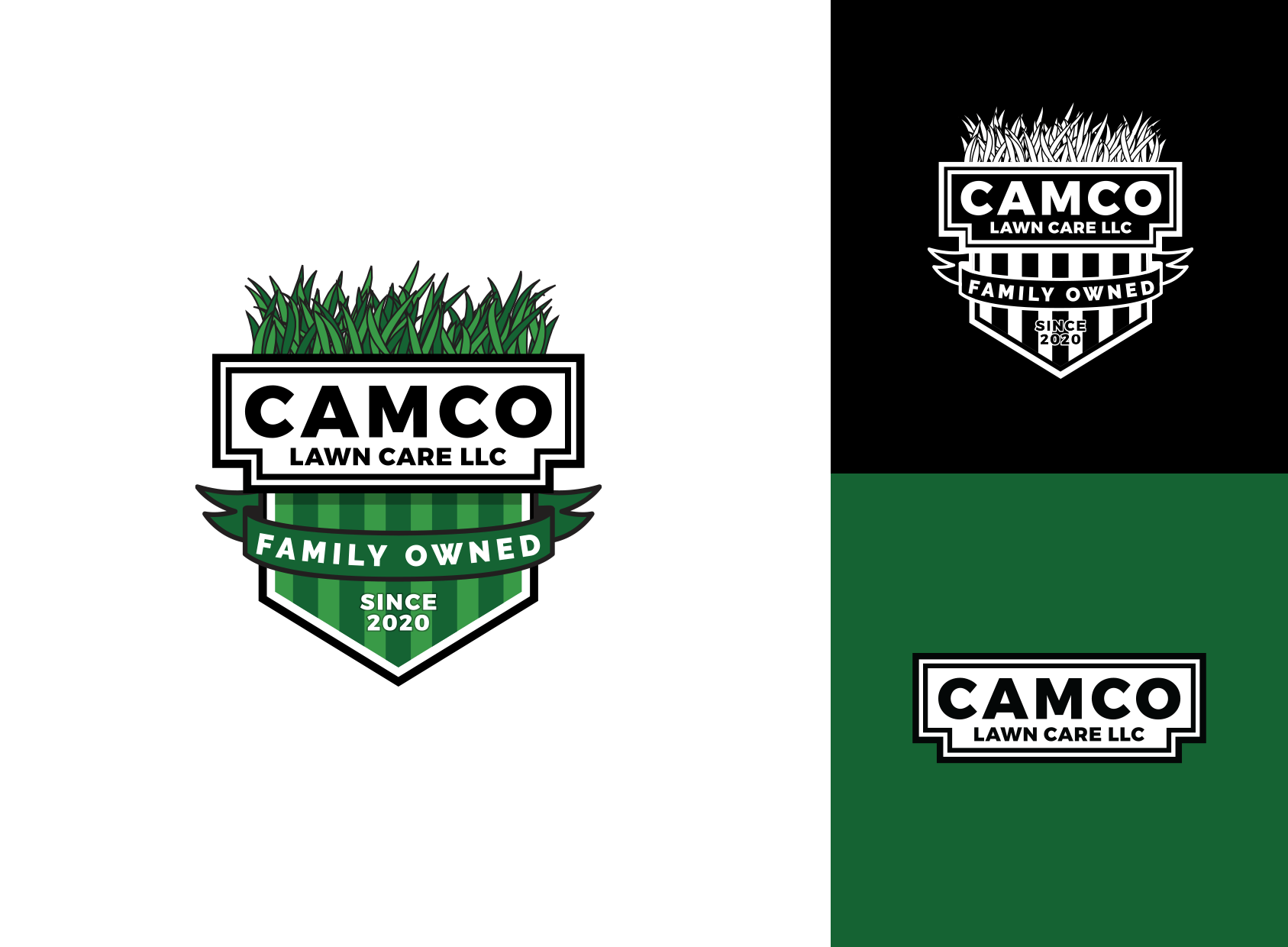 logo system for landscaping company