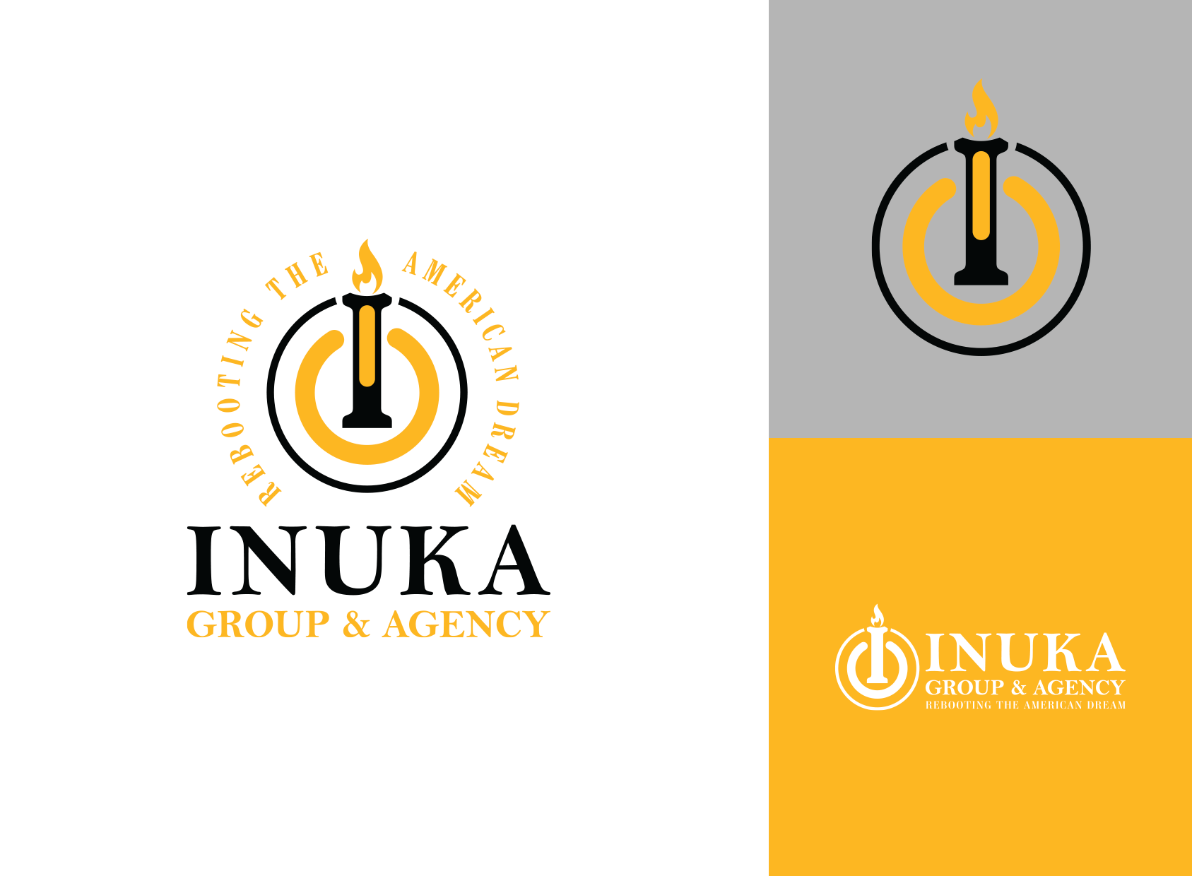 logo system for non profit organization