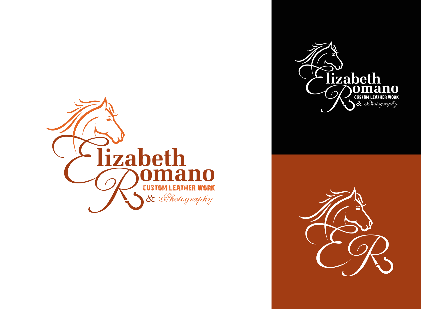 logo system for leather company