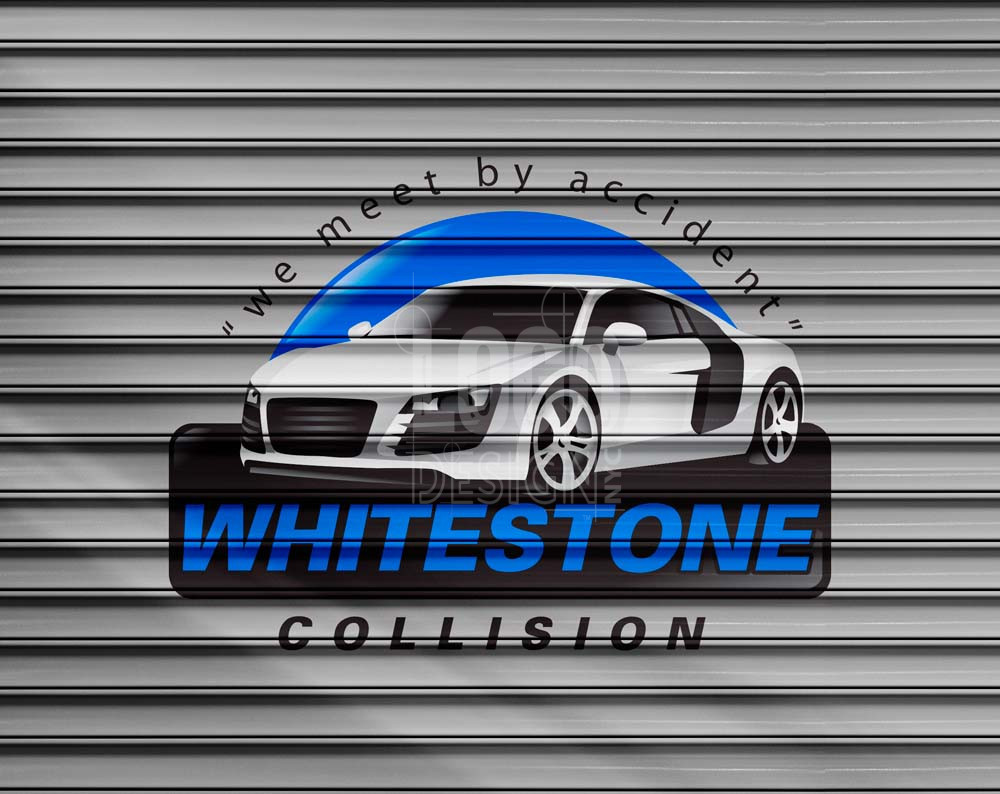 Auto Collision Logo Design Image