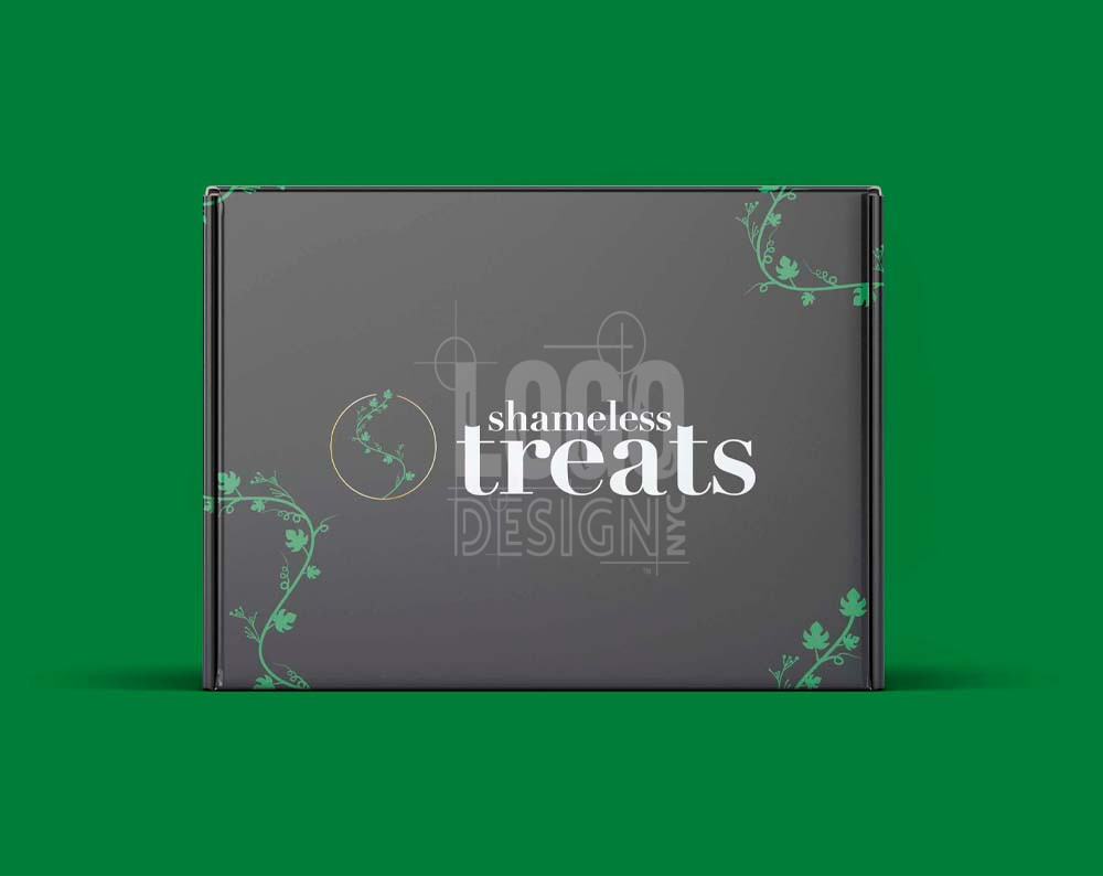 Logo Design for Edible Cannabis Product displayed on box