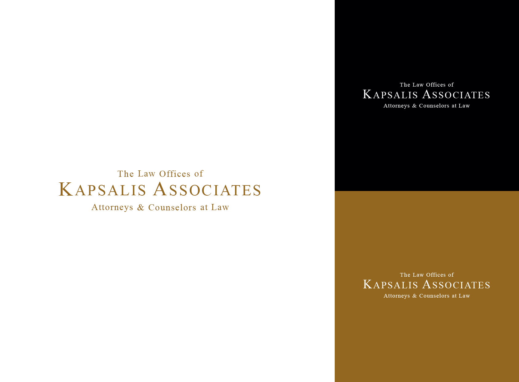 logo system for law firm