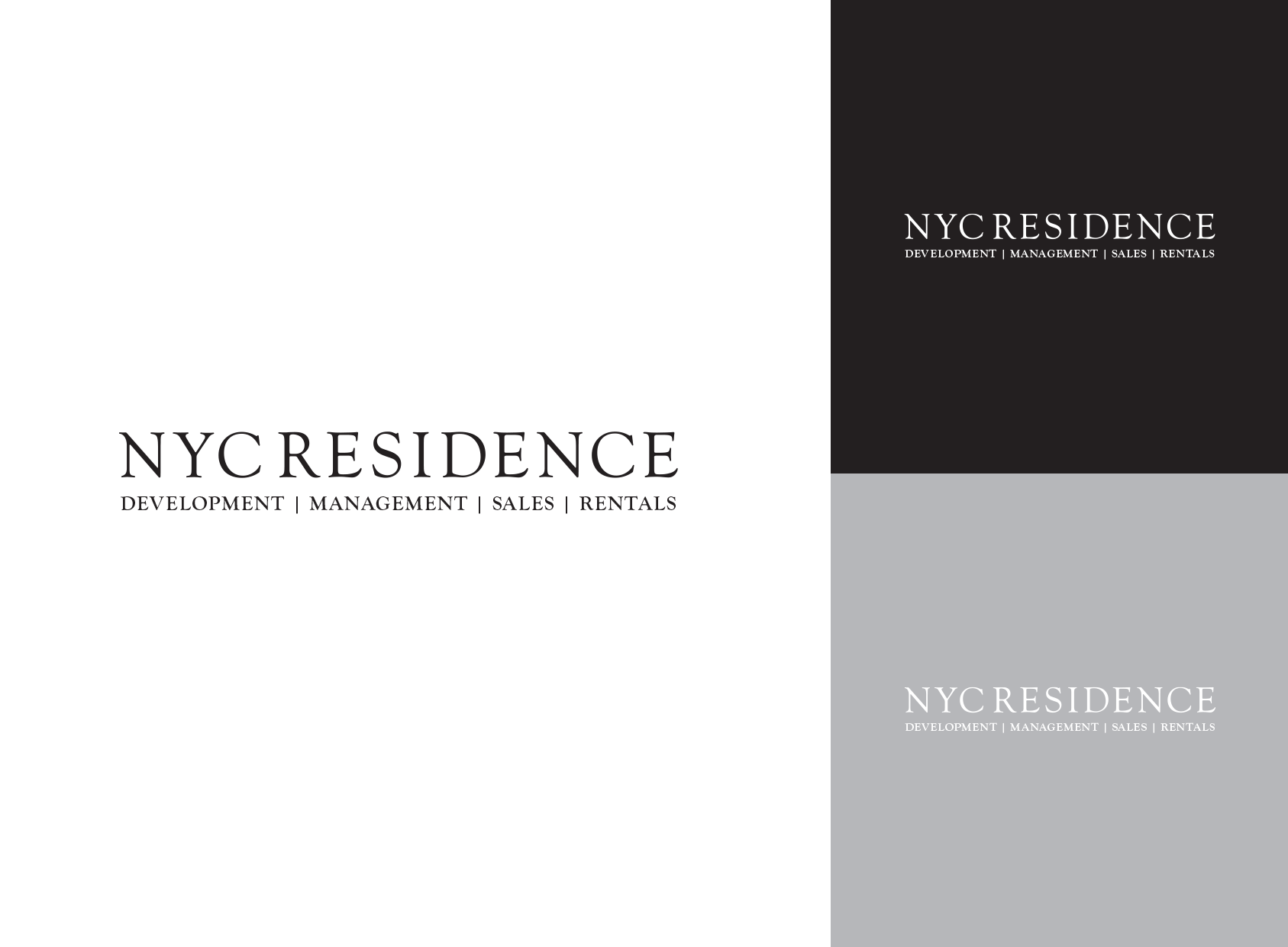 logo system for real estate company