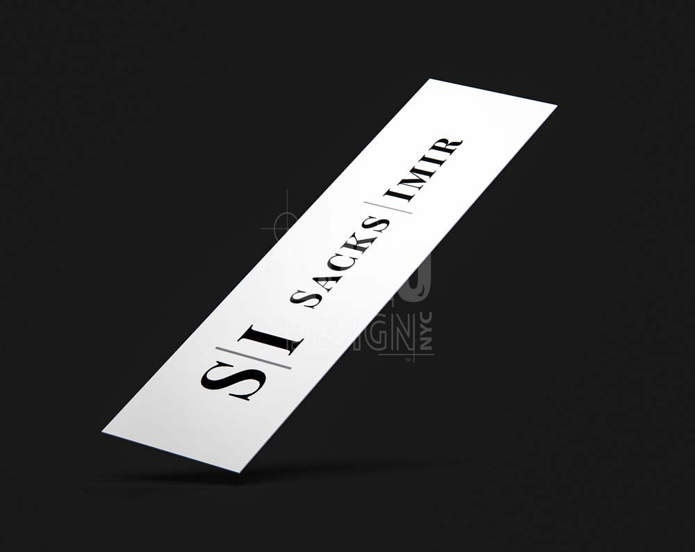 law firm logo design displayed on paper