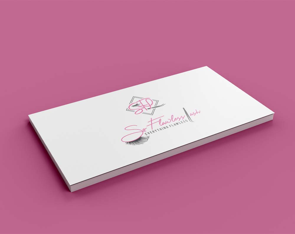 Lash Brand Logo Design Image