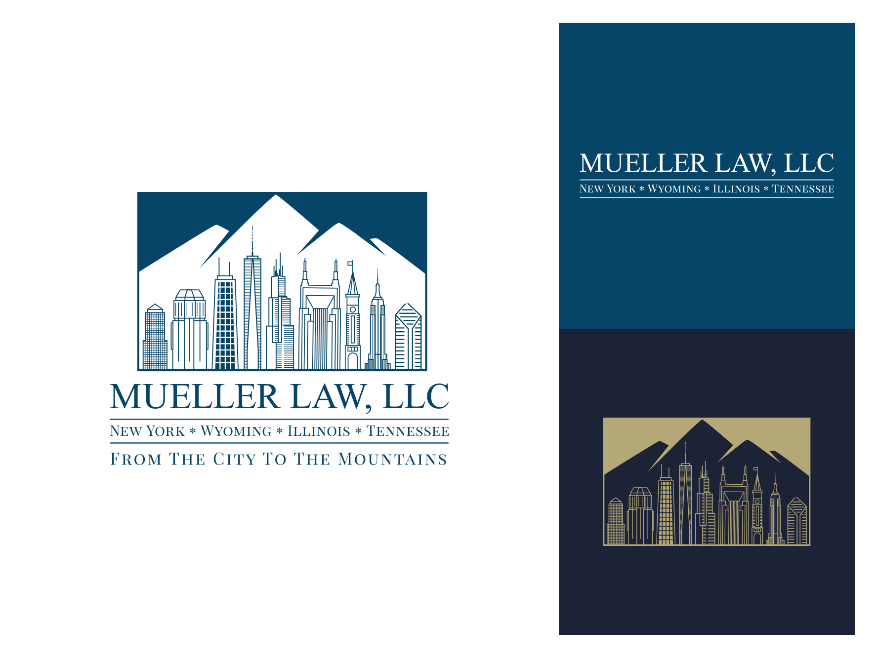 Logo system for law firm