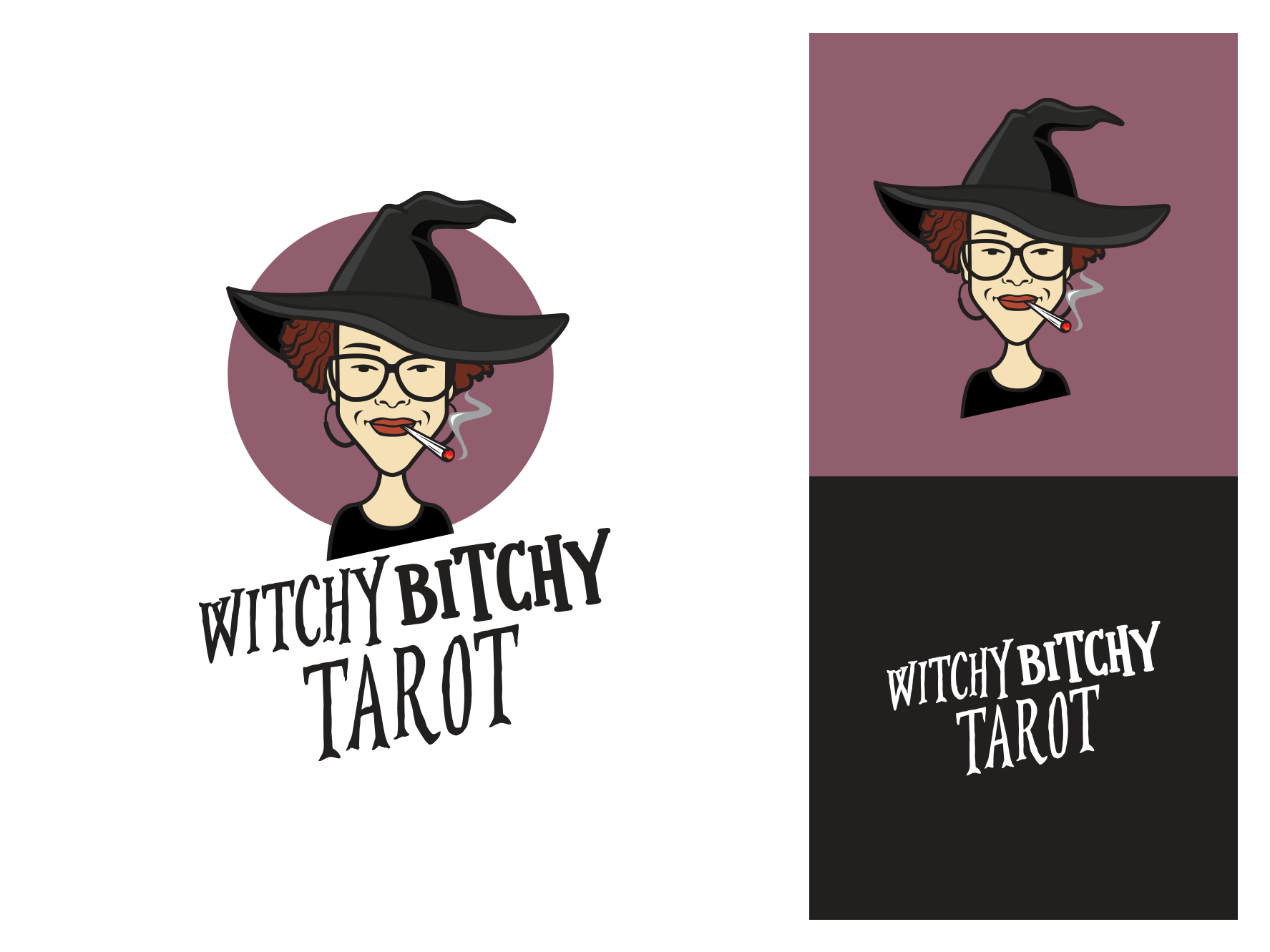 Logo system for tarot card reader