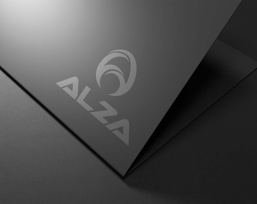 venue logo design displayed on paper