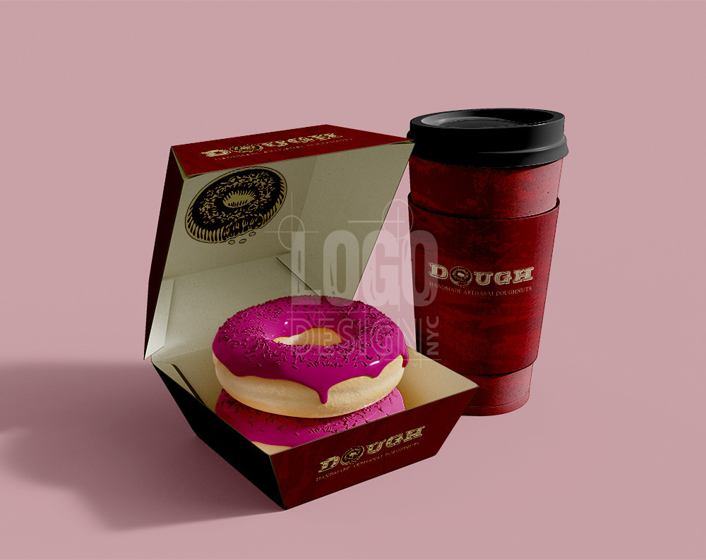 Retail Packaging Design for an NYC Doughnut Shop