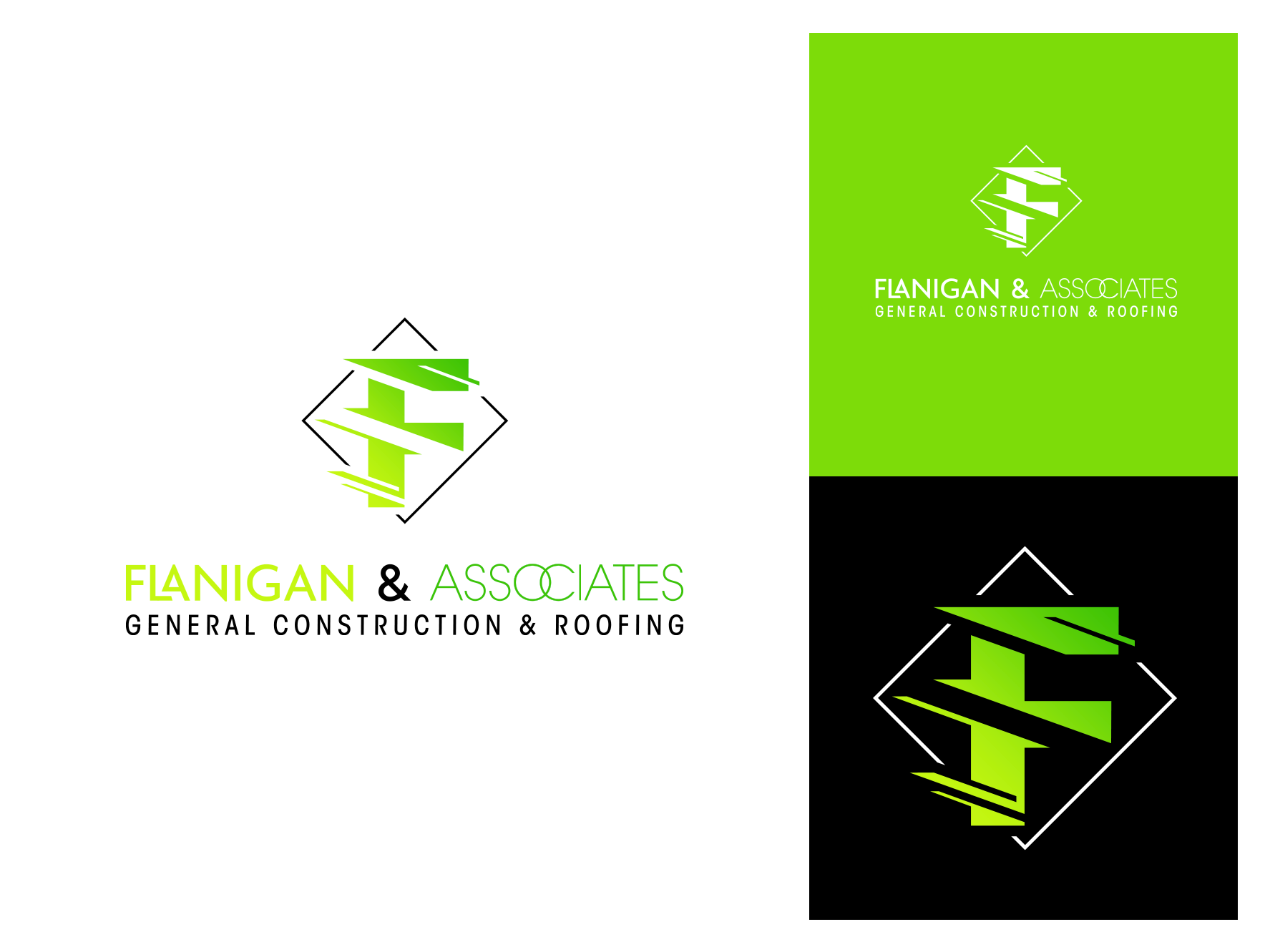 Logo system for contractor company