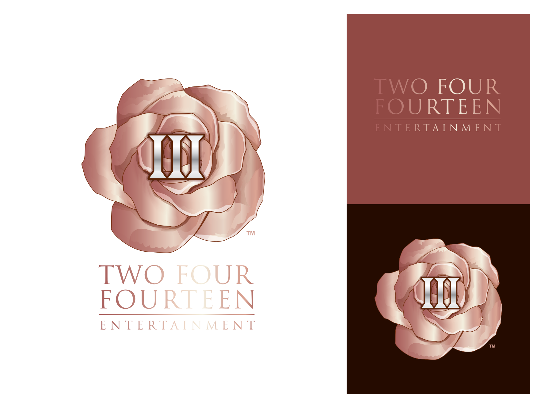 Logo system for entertainment company