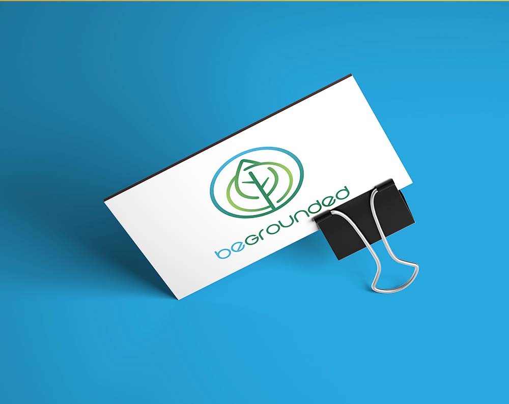 counseling logo design displayed on a business card