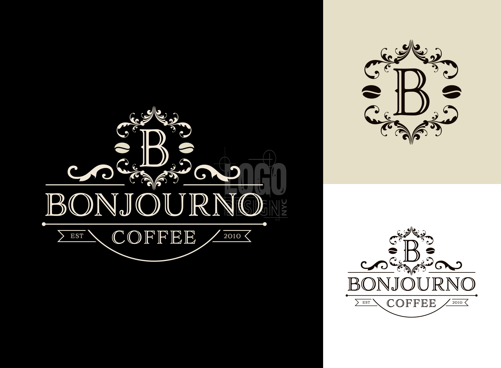 logo system for coffee brand