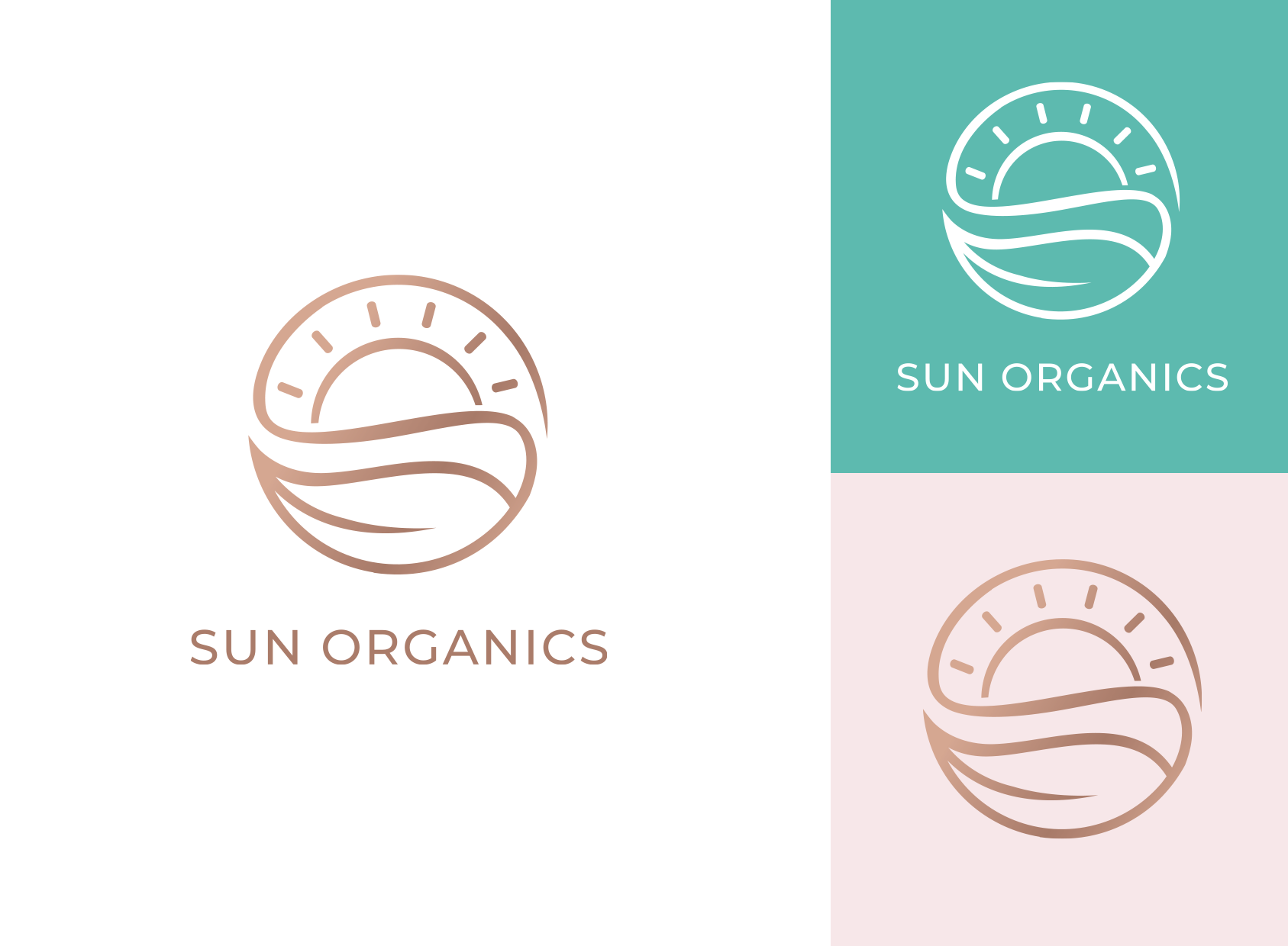 logo system for a beauty brand