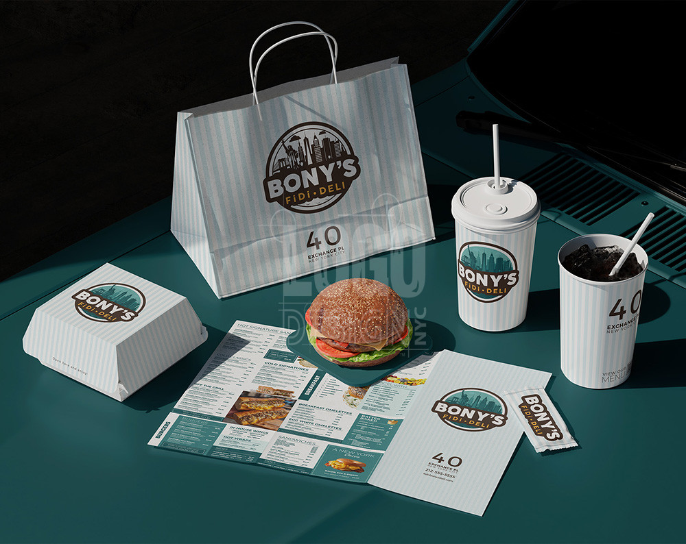 nyc deli branding design